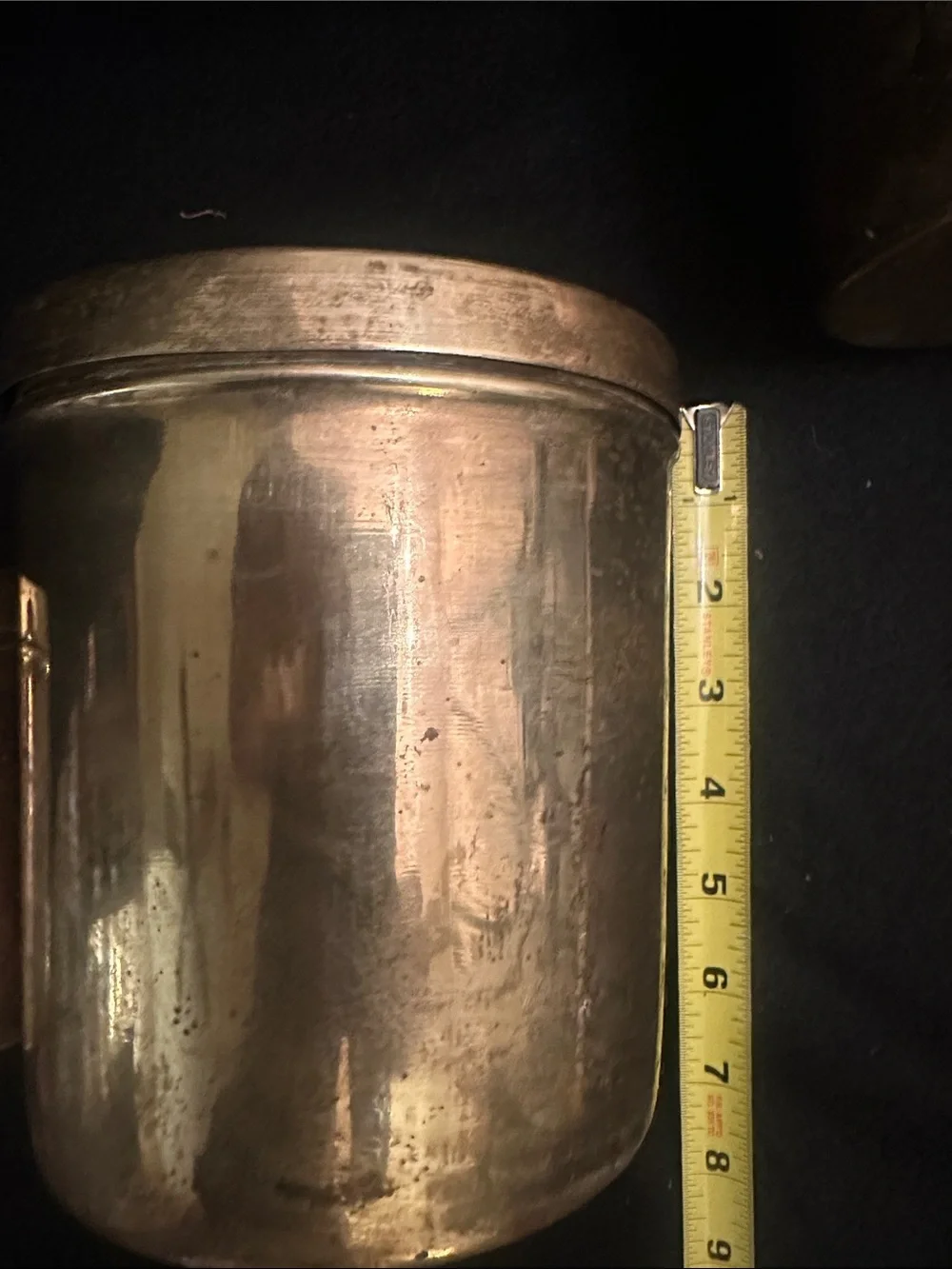 Brass Finish Nesting Canister Set - Home Accents
